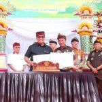 Bupati Tabanan Hadiri Peluncuran Program Jaga Desa dan Teken Perjanjian Kerja Sama dengan Kejaksaan Negeri