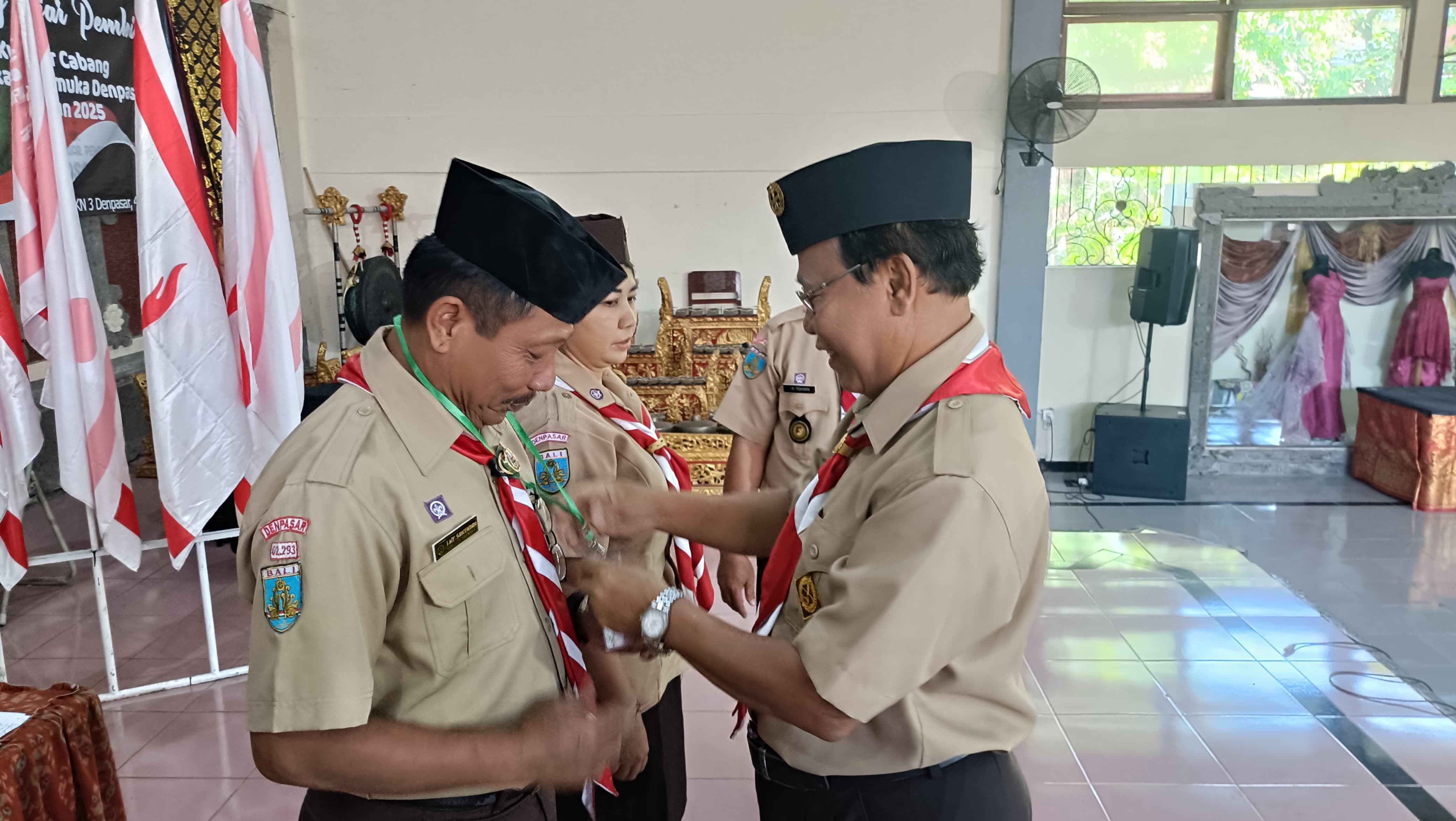 Gerakan Pramuka Kwarcab Denpasar Gelar Gelang Ajar Pembina.