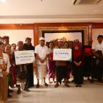 Walikota Jaya Negara Salurkan Santunan JKK BPJS Ketenagakerjaan Kepada Ahli Waris Korban Banjir Pedagang Pasar Kumbasari