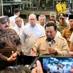 Presiden Prabowo Saksikan Langsung Penyerahan Aset Barang Rampasan Negara dari Tambang Ilegal kepada PT Timah