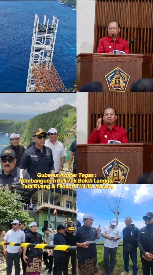 Gubenur Koster Tegas: Pembangunan Bali Tak Boleh Langgar Tata Ruang dan Filosofi Tri Hita Karana