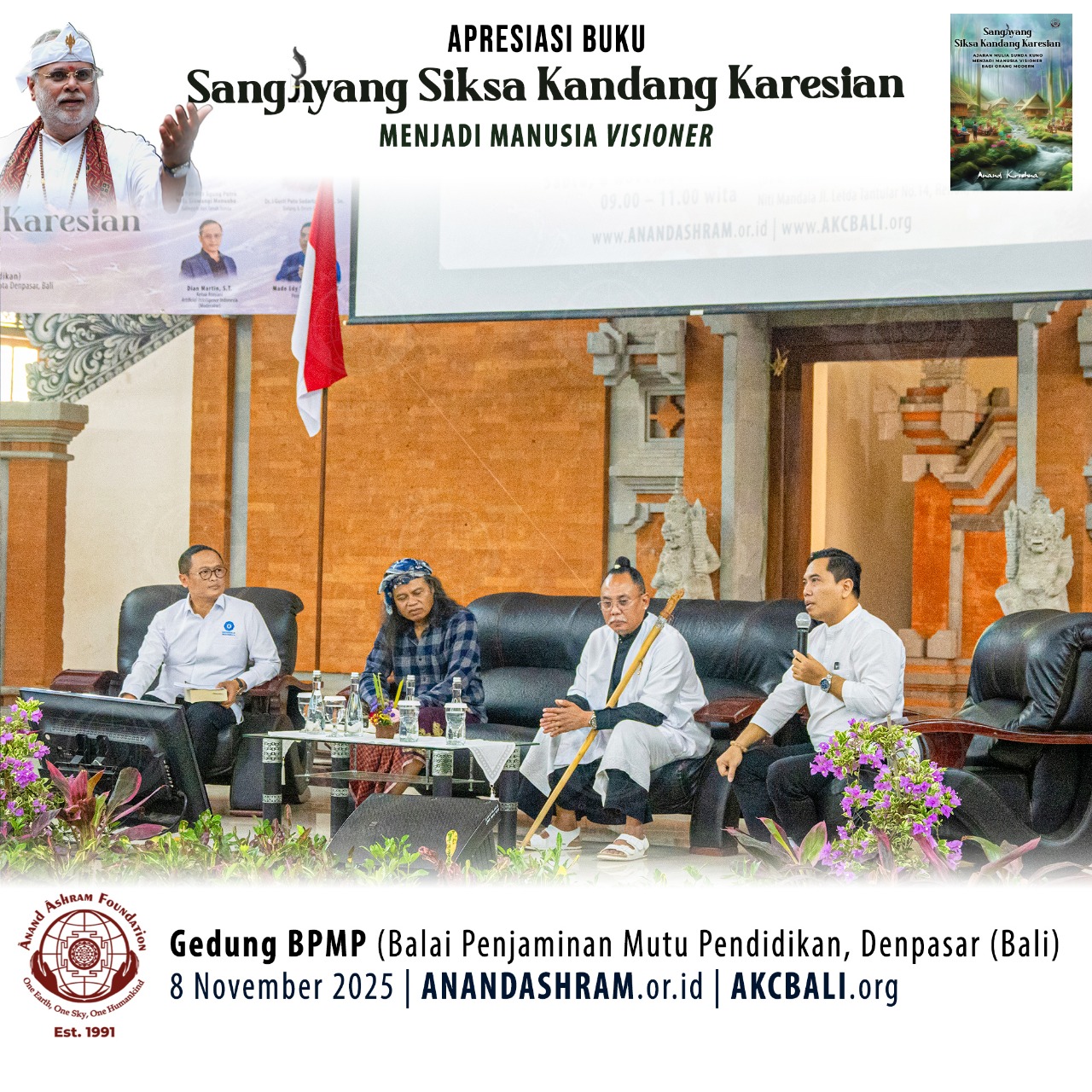 Apresiasi Buku Sanghyang Siksa Kandang Karesian, Ajaran Luhur Sunda Kuno untuk Melahirkan Manusia Visioner