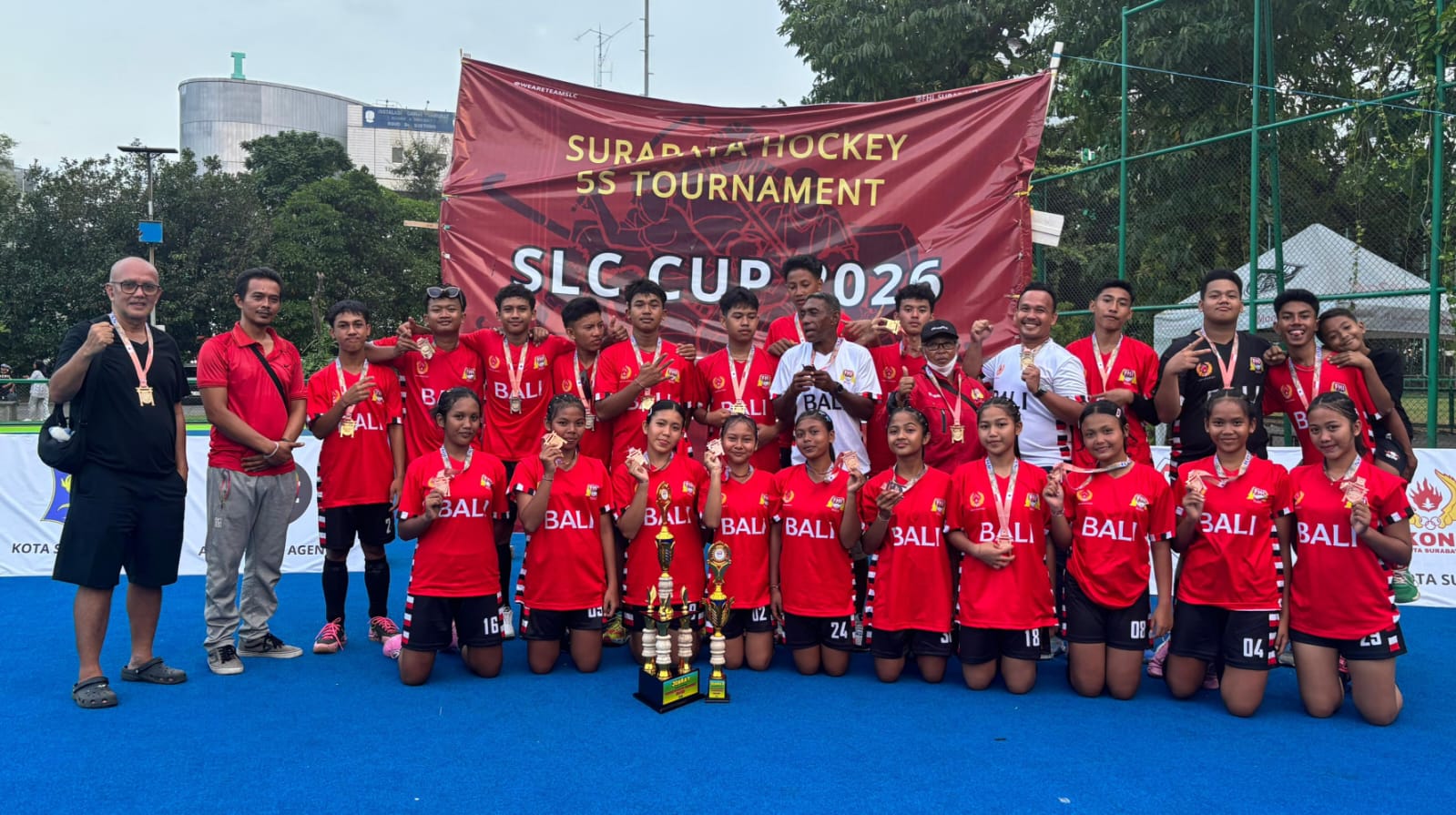 Tim Hockey Bali U-15 Sukses Jadi Juara Umum, Ungguli Tim SMP se-Indonesia.