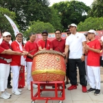 Wawali Arya Wibawa Buka Senam AW S3, Perkuat Kebersamaan di Momentum Imlek dan HUT ke-238 Kota Denpasar.