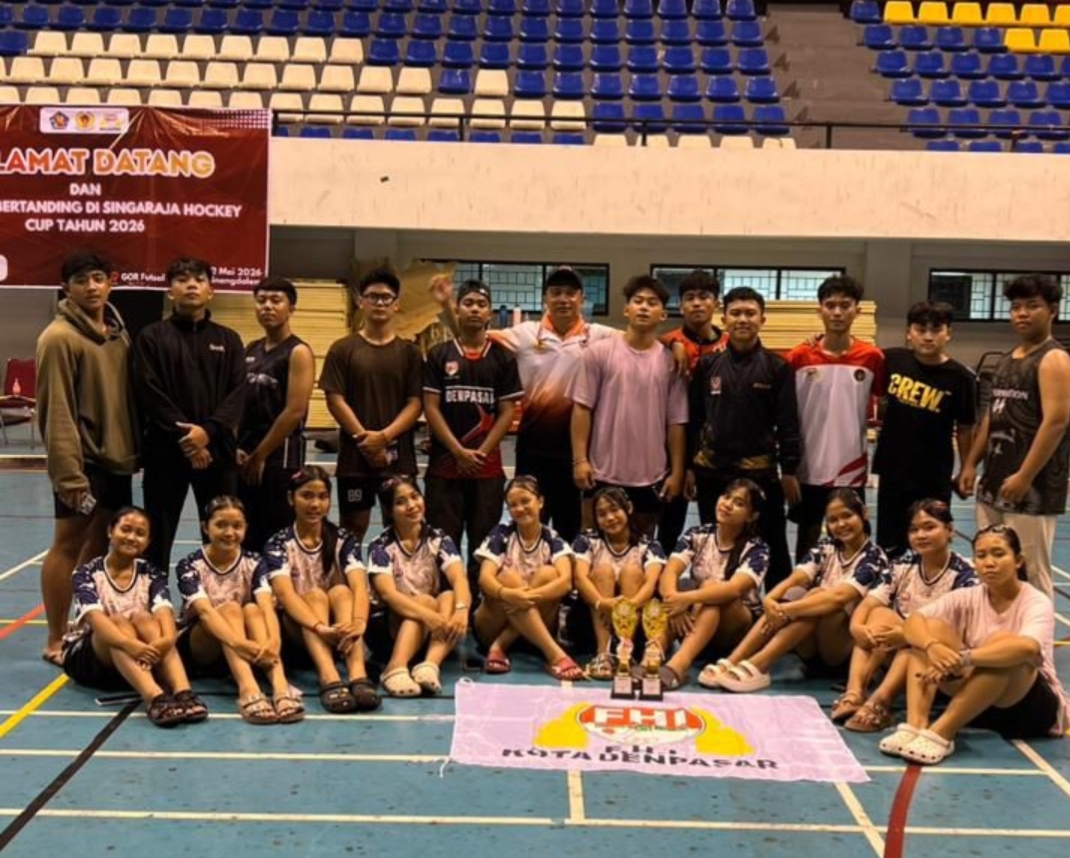 Tim Denpasar Bersinar di Singaraja Hockey Cup 2026: Raih Emas dan Perak.
