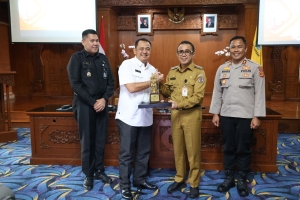 Wali Kota Jaya Negara Terima Kunjungan KKP Sespimmen Polri