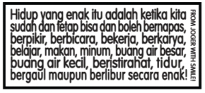 Renungan  JOGER