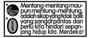 Renungan  JOGER