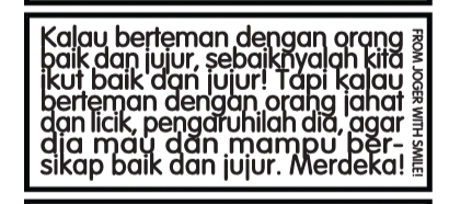 Renungan  JOGER