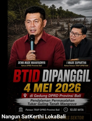 Pansus TRAP Geram : Kupas Tuntas Tukar Guling & Pembabatan Mangrove  BTID 