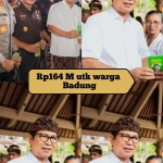 Bupati Adi Arnawa Salurkan Bantuan Rp164,8 Miliar untuk 82.420 KK Hindu di Badung