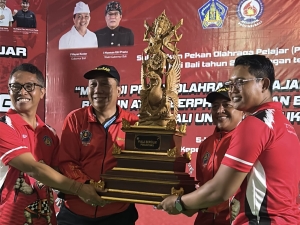 Denpasar Pertahankan Juara Umum Porjar Bali 2026