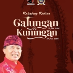 Ketua Fraksi  PDIP  DPRD Bali  I Made Supartha S.H.,M.H  Mengucapkan Selamat Hari Raya Galungan & Kuningan