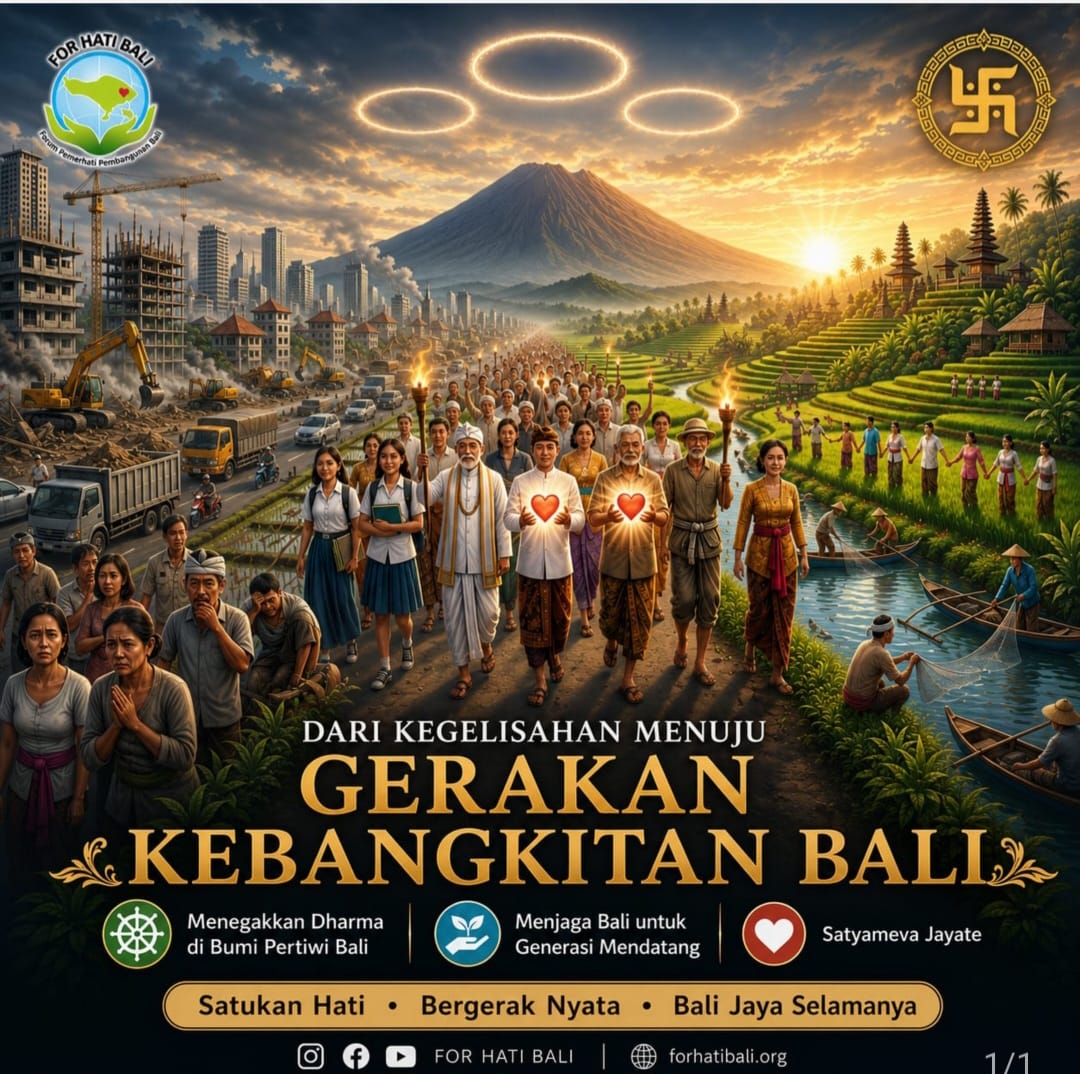 Ida Bhatara Turun Tangan?  Bawa Pesan Keras untuk Investor Perusak Alam Bali