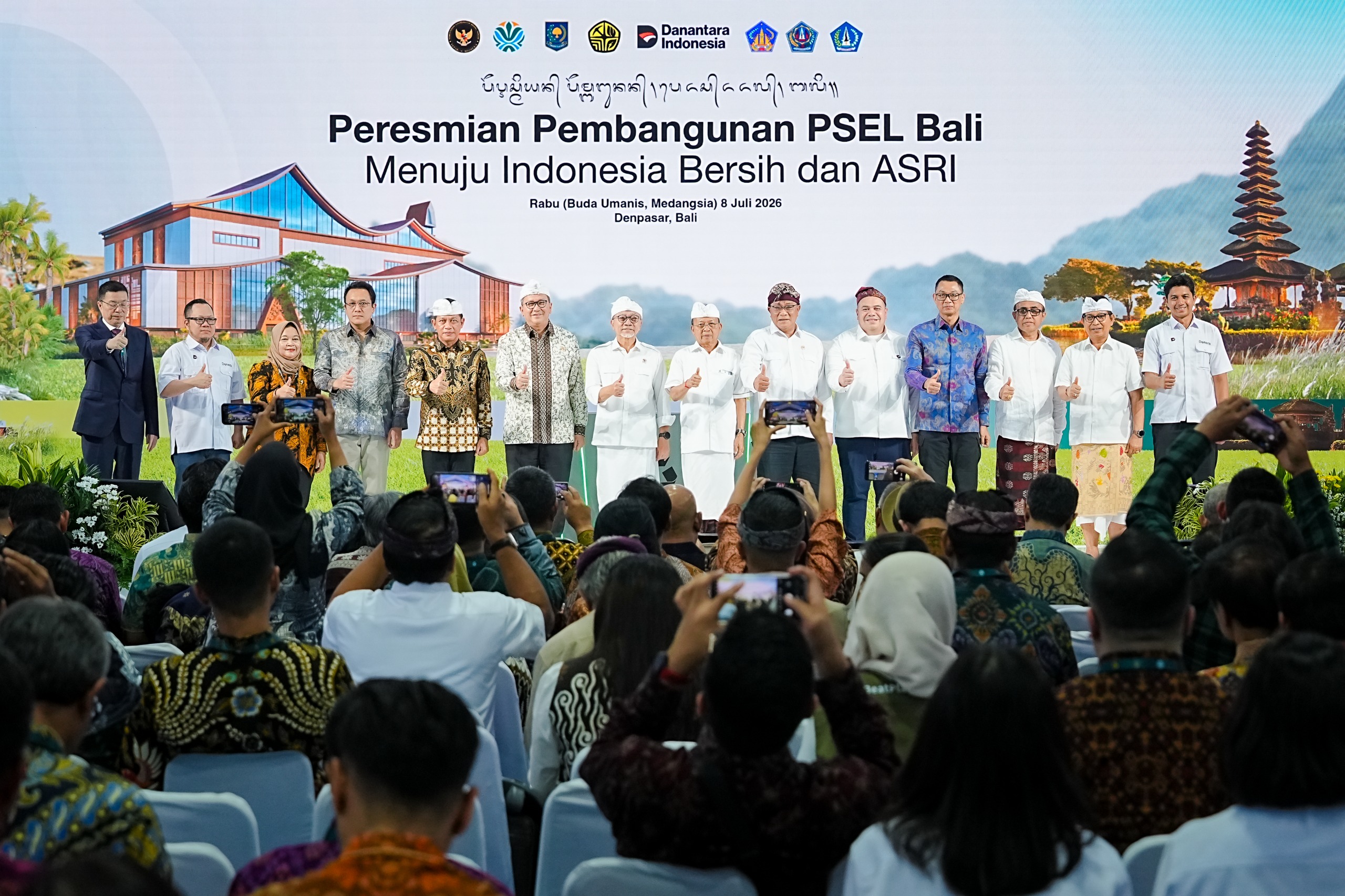 Bupati Badung Hadiri Groundbreaking PSEL , Target Beroperasi Akhir 2027