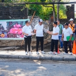 Kuta  Berbenah :  Bupati  Badung  Dan  Ketua  DPRD  Tinjau  Proyek  Pedestrian  Pantai  Kuta.