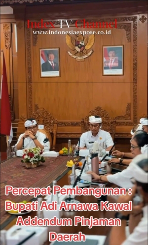 Percepat Pembangunan : Bupati Adi Arnawa Kawal Langsung Addendum Pinjaman Daerah Demi Kesejahteraan Masyarakat.