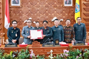 Rapat Paripurna Ke-10 Masa Persidangan II, DPRD Kota Denpasar Setujui Penetapan Ranperda KUA-PPAS TA 2027