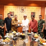 Walikota Jaya Negara Terima Kunjungan Walikota Padang Panjang