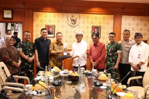 Walikota Jaya Negara Terima Kunjungan Walikota Padang Panjang