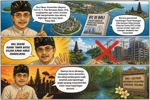 Pemerintah Siapkan Pusat Keuangan Internasional di Bali, Prof. Salain: Jangan Korbankan Daya Tampung Alam Demi Investasi