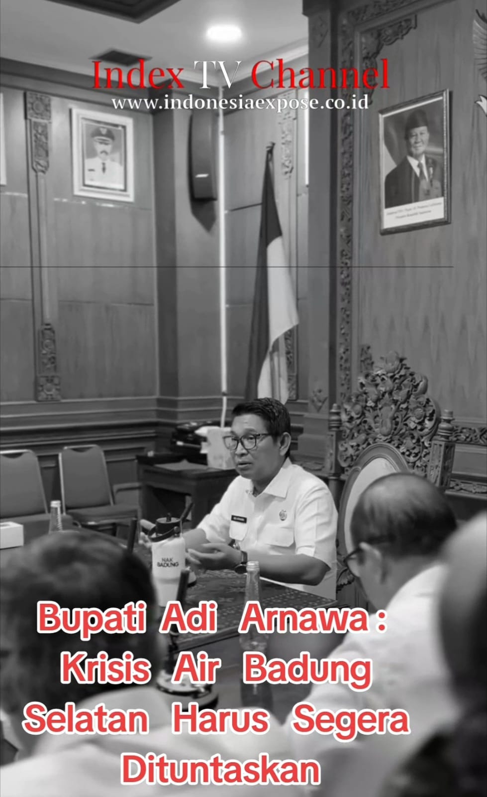 Bupati  Adi   Arnawa :   Krisis   Air   Badung   Selatan   Harus   Segera   Dituntaskan