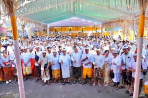Bupati  Badung  Hadiri  Puncak Yadnya Massal Desa Adat Kwanji