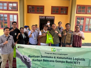 Respons Cepat Gempa NTT, Pegadaian Salurkan Bantuan Tanggap Darurat Melalui Program Pegadaian Peduli