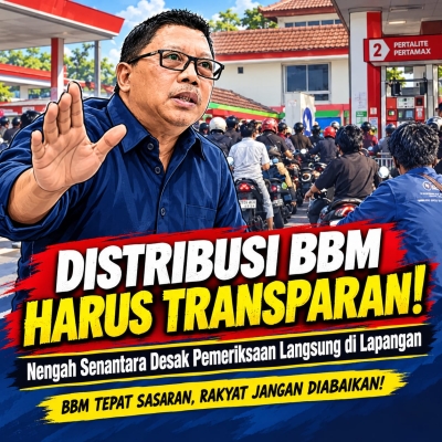 Stok  BBM  Cukup, Dicurigai  Tata  Kelola  Distribusi   Bermasalah