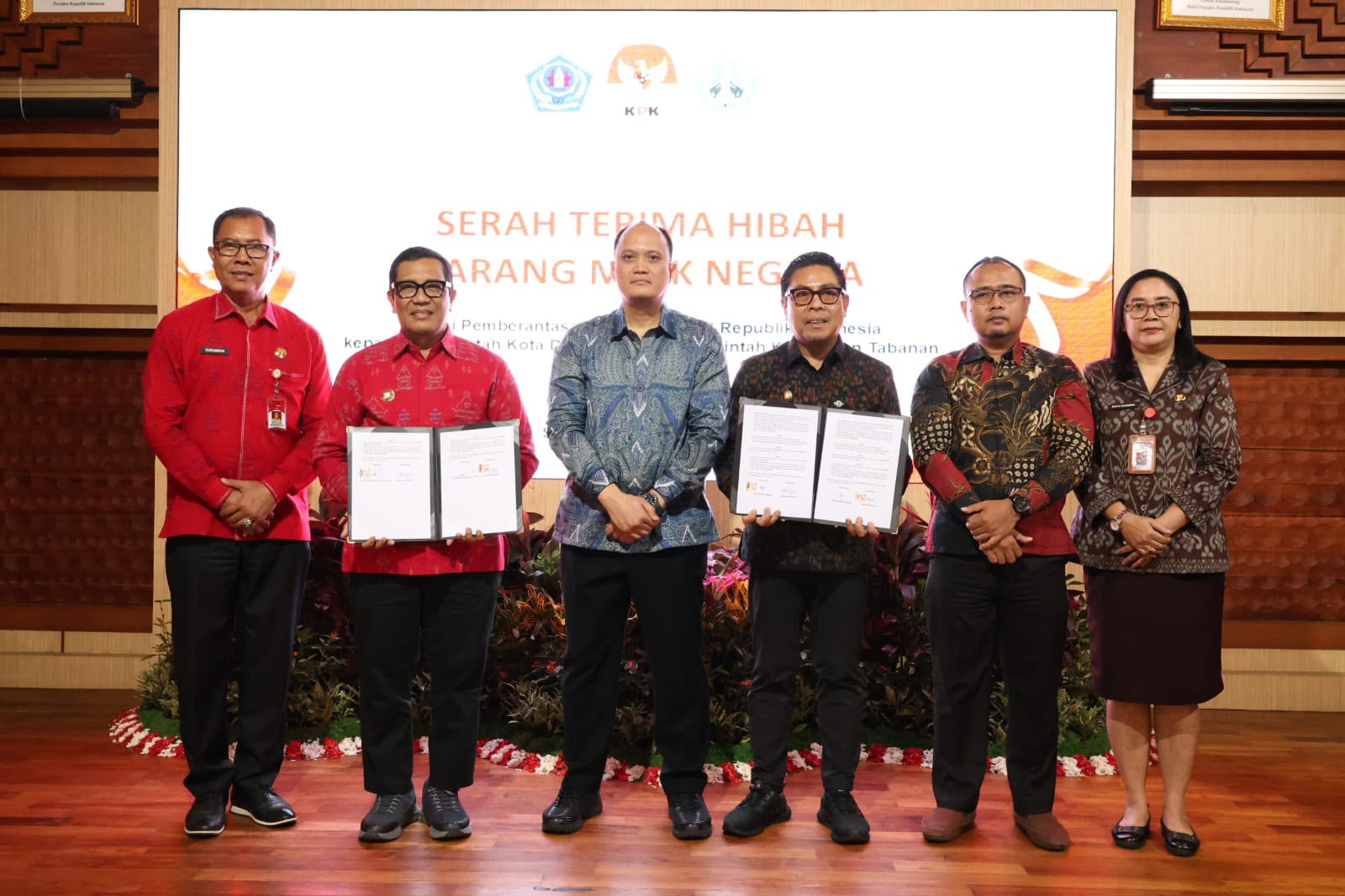 KPK RI Hibahkan Barang Rampasan Negara Senilai Rp1,16 Miliar kepada Pemkot Denpasar