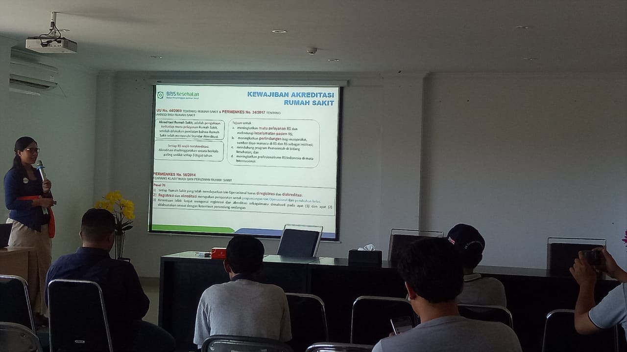 BPJS Kesehatan : Jaga Mutu Layanan Kesehatan Peserta JKN-KIS, Status Akreditasi Rumah Sakit Harus Jelas
