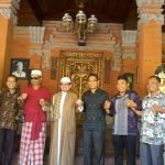 Silaturahim 2(dua)tokoh Bangsa Habib Salim Segaf Al-Jufri  Ketua Majelis Syuro PKS dengan Ida Cokorda Raja Pemecutan XI di Puri Pemecutan Denpasar Bali