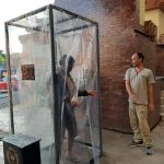 Dua Bilik Sterilization Chamber Tersedia di Pasar Badung, Pengunjung Wajib Sterilisasi Sebelum Masuk Pasar