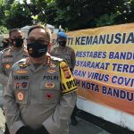 Polrestabes Bandung Distribusikan Beras dan Sembako Untuk Warga Masyarakat Yang Terdampak Covid-19