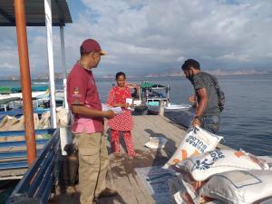 Bulog , Kemensos dan Tansporter Percepat Penyaluran Beras Bansos