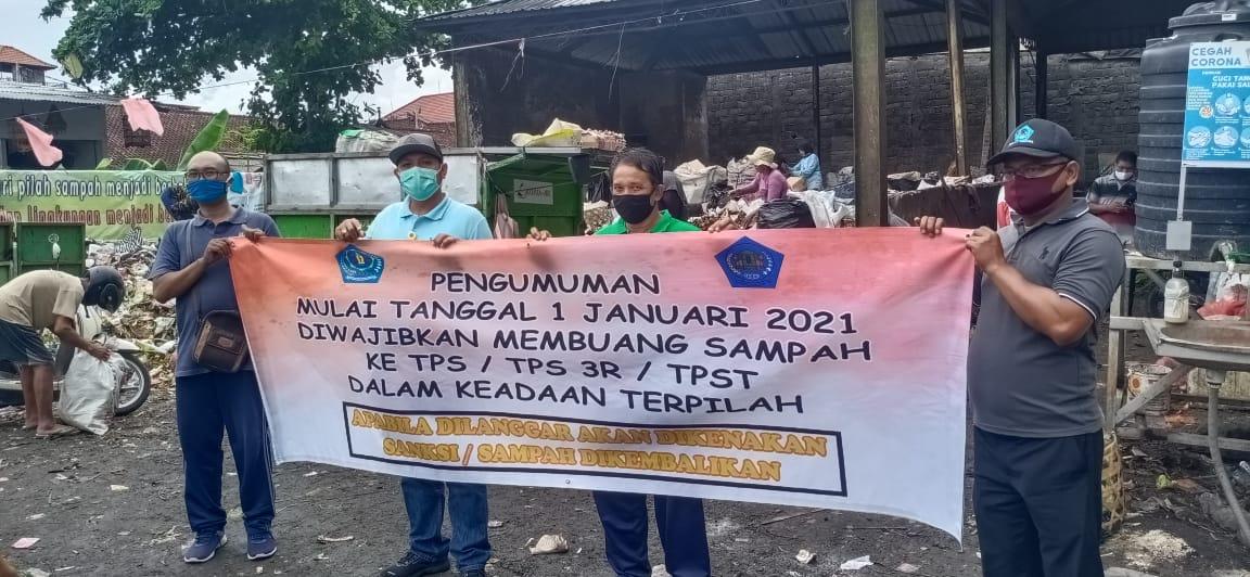Tahun 2021 Pemkot Denpasar Tunjuk 6 Desa Sebagai Percontohan Lokasi Pengolahan Sampah Menjadi Kompos