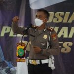 Satlantas  Polres Metro Bekasi  Sosialisasikan  Pemberlakuan  Tilang  Elektronik e-Tle
