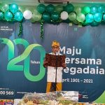 Rayakan HUT ke-120 , PT. Pegadaian (persero ) Dukung Percepatan Pemulihan Ekonomi Nasional  