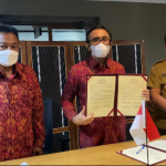 Walikota Jaya Negara Tandatangani LoI Dengan Kota Darwin Australia