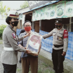 Polres Gianyar Peduli Masyarakat Terdampak.