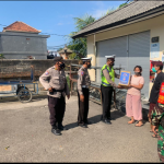 Polres Gianyar Wujudkan Kepedulian Kepada Masyarakat Yang Terdampak Covid-19