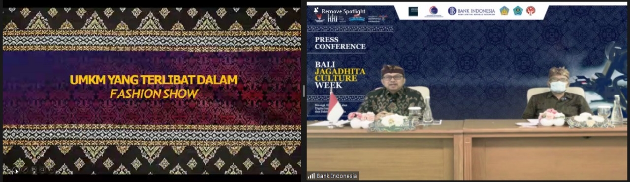 Bali  Jagadhita  Culture  Week 2021: Sinergi, Globalisasi, dan digitalisasi UMKM dan  Sektor  Pariwisata Bali