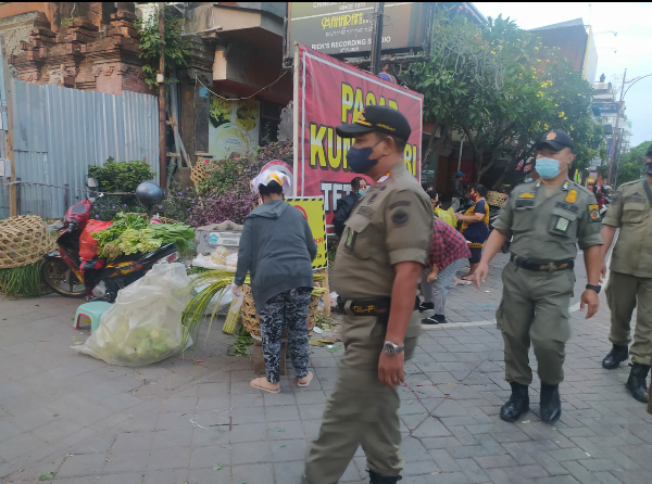 Tim Yustisi Denpasar, Kembali Temukan Pelanggaran Prokes Saat PPKM Level IV