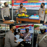 Sederhana, Polres Majalengka Peringati Hari Lalulintas Bhayangkara Ke-66