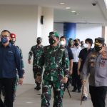 Panglima TNI dan Kapolri, Tinjau Kesiapan Terminal Internasional Bandara I Gusti Ngurah Rai – Bali