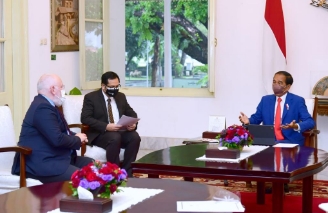 Bertemu Wakil Presiden Uni Eropa, Presiden Sampaikan Komitmen Indonesia Atasi Perubahan Iklim