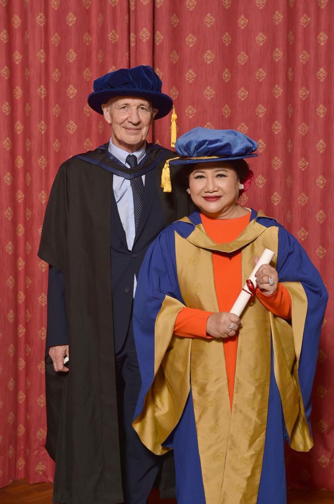 CEO  LSPR Prita Kemal Gani Raih Gelar Doktor Kehormatan dari Coventry University