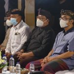 Serangkaian Denfest 14, Jaya Negara dan Agus Arya Wibawa. Hadiri Pementasan Kontemporer di Banjar Abasan Tegal Buah