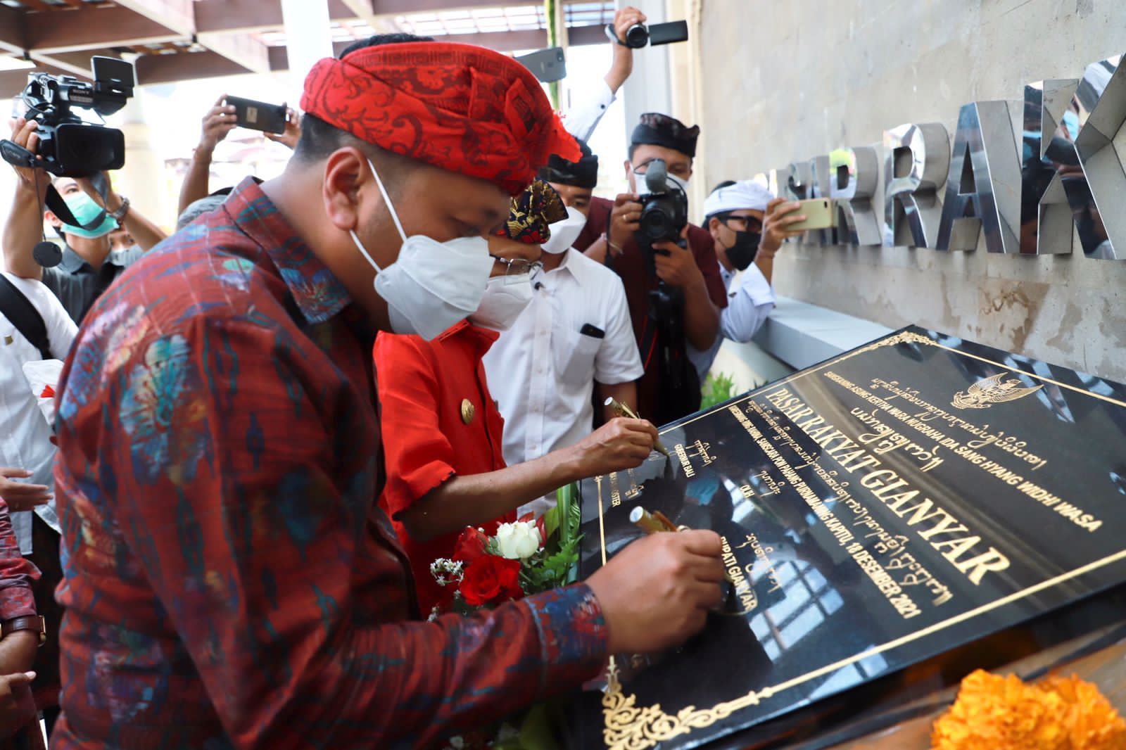 Di resmikan Gubernur Bali , Pasar Rakyat Gianyar  habiskan anggaran 250 milyar.