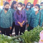 Hadiri Pasar Rakyat, Ketua TP PKK Kota Denpasar Berharap Dapat Membangkitkan Ekonomi Rakyat